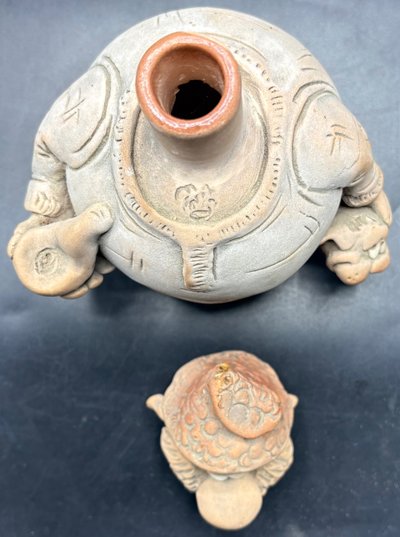 BOTTIGLIA DI TERRACOTTA