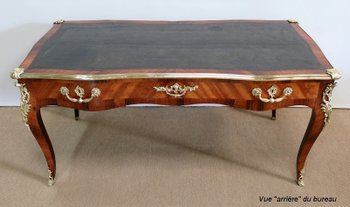  Scrittoio in palissandro e legno viola, stile Luigi XV - 2a metà del 19° secolo