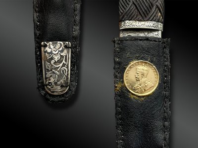 COUTEAU appelé Sgian Dubh - Écosse - Début du XXème siècle
