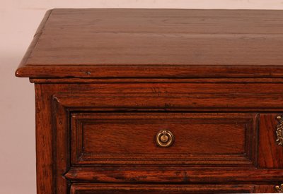 commode anglaise en chêne début 18° siècle