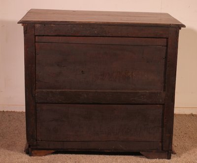 commode anglaise en chêne début 18° siècle