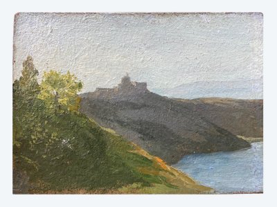 Tableau - École Bretonne - Falaises en Bretagne