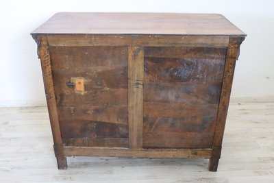 commode ancienne en noyer