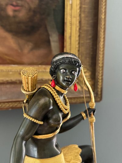 J.S Deverberie Et J.J Coteau, Consulat period L'Afrique orologio firmato.