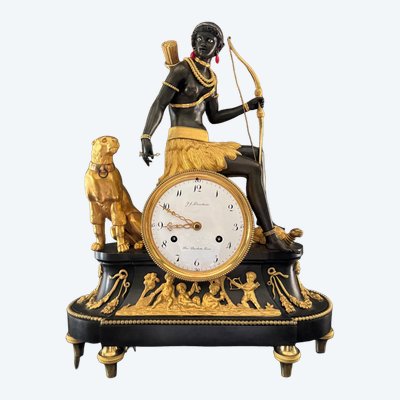 J.S Deverberie Et J.J Coteau, Consulat period L'Afrique orologio firmato.
