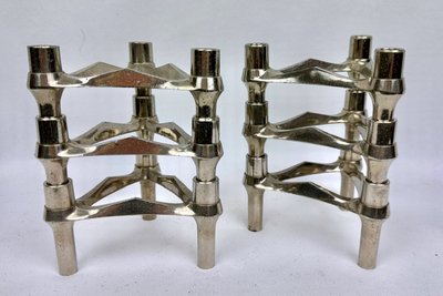 Série de 6 bougeoirs design Stoffi et Nagel
