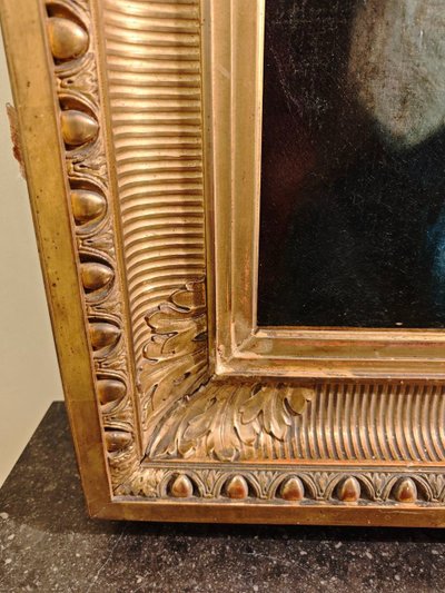 Neo-Classical painting "Virgin and Child" - French school Early 19th century