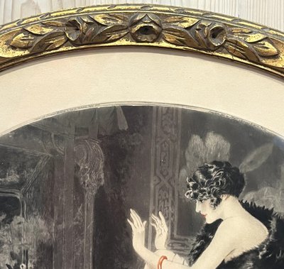 Georges Grellet (1869-1959) Gravure Art Déco