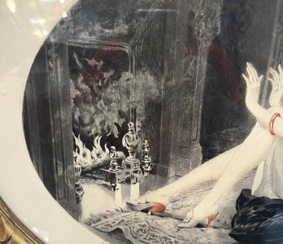 Georges Grellet (1869-1959) Gravure Art Déco