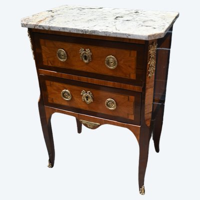 Petite commode estampillée de Bury d époque Louis XVI