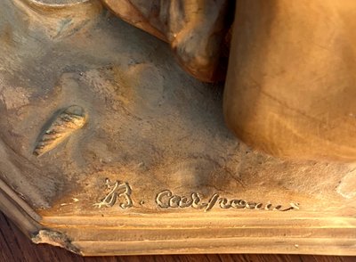 Jean-Baptiste Carpeaux Il pescatore con la conchiglia Terracotta
