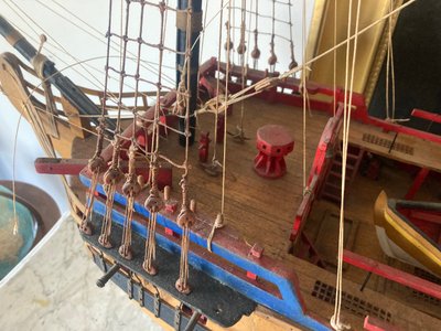 Maquette navire du XVIII ÈME SIÈCLE 