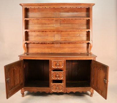 Geschirrschrank Lorrain aus Eiche XVIII.