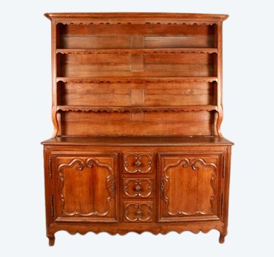 Geschirrschrank Lorrain aus Eiche XVIII.