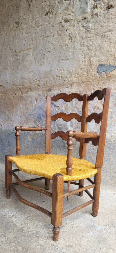 Radassier Provencal armchair 19th century