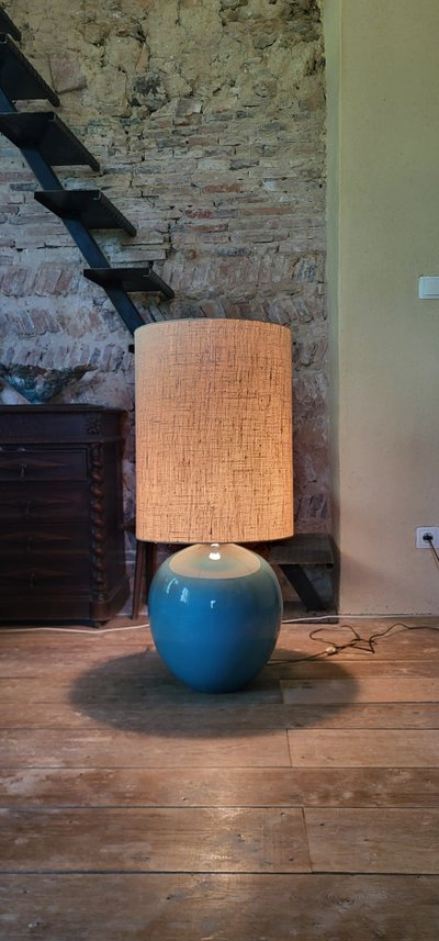 Ceramic lamp from Vallauris, Marius Musarra (1910-1991)