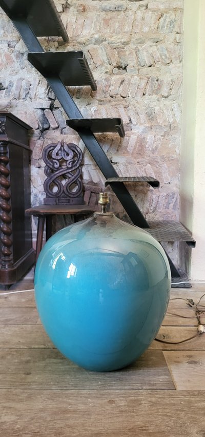 Ceramic lamp from Vallauris, Marius Musarra (1910-1991)