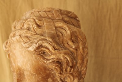 Female head in onyx, 20th c