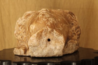 Female head in onyx, 20th c