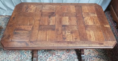 Neo-Renaissance solid oak table