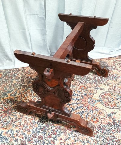 Neo-Renaissance solid oak table