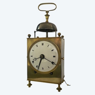 CAPUCINE-UHR MIT SCHLAGWERK UND WECKER, UM 1800
