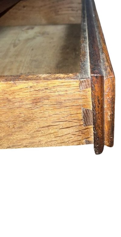 Montbéliard 4-panel Renaissance buffet in solid oak circa 1850