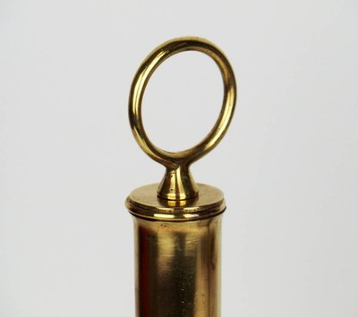 Coppia di candelabri di Jacques Adnet