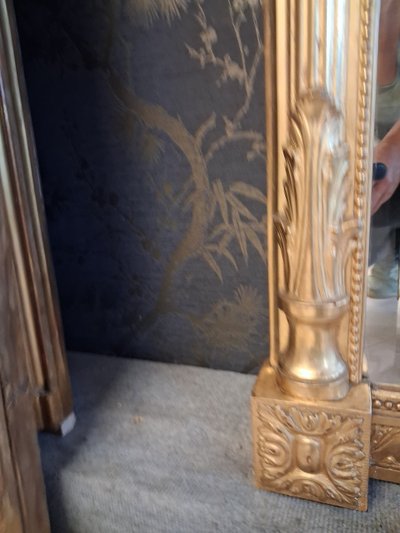 Miroir époque Napoléon III 186x 108
