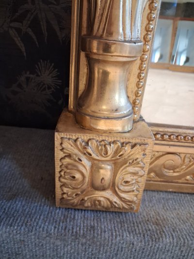Miroir époque Napoléon III 186x 108