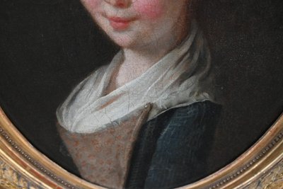 ritratto di giovane donna, Italia XVIII secolo, seguace di Pietro Longhi
