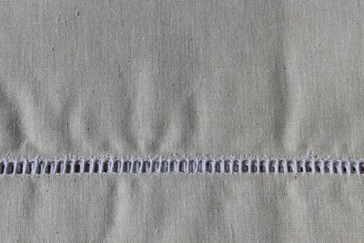 Toile d'Armentières 4 lenzuola a fiori blu in lino-cotone d : 240 x 310 cm ideali per le tende