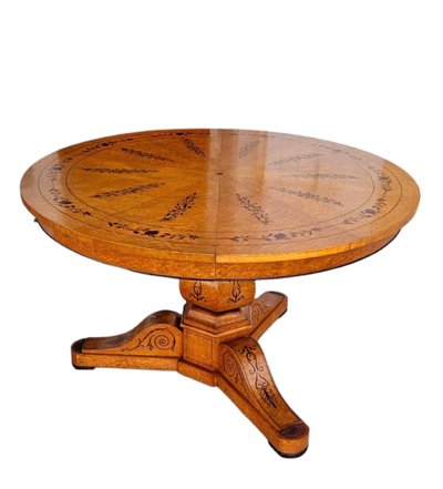 Charles X extensible dining table