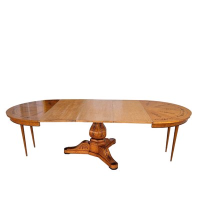Charles X extensible dining table