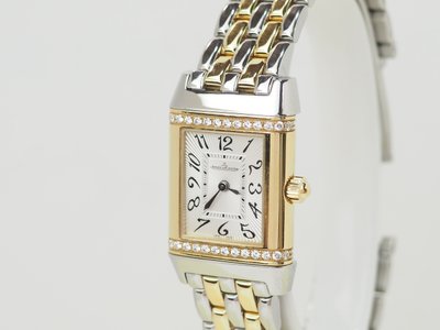 Montre Jaeger-LeCoultre Réverso en or jaune et acier