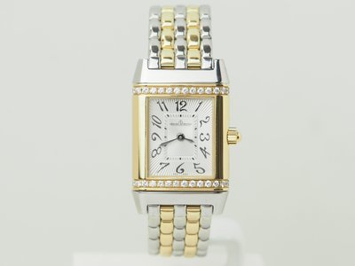 Montre Jaeger-LeCoultre Réverso en or jaune et acier