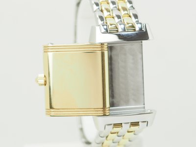 Montre Jaeger-LeCoultre Réverso en or jaune et acier