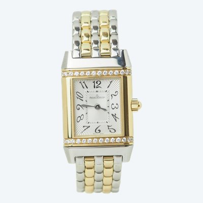 Montre Jaeger-LeCoultre Réverso en or jaune et acier