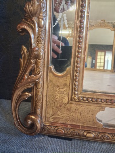 Mirror XIX Louis XV style 167 x 99
