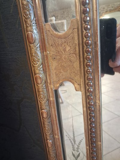 Mirror XIX Louis XV style 167 x 99
