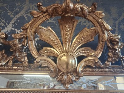 Mirror XIX Louis XV style 167 x 99