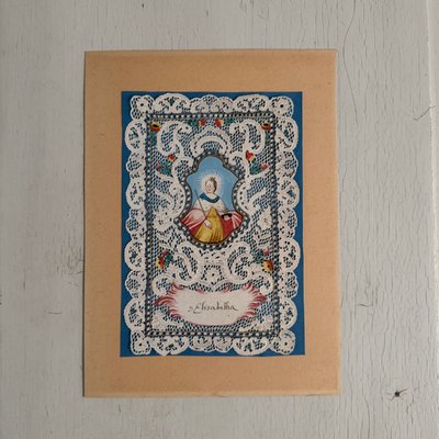 Convent canivet from the early 18th century representing Saint Elizabeth