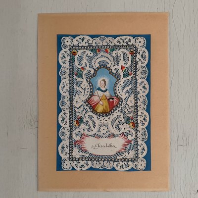 Convent canivet from the early 18th century representing Saint Elizabeth