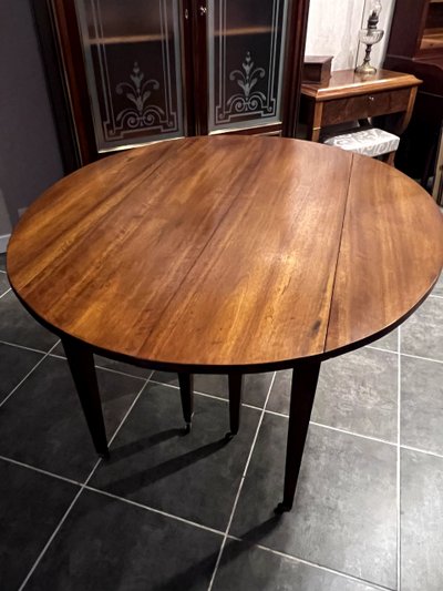 WALNUT SHUTTER TABLE (dining table)