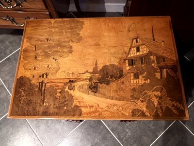 TABLE ART DECO "EMILE GALLÉ"