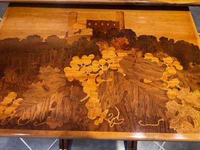 TABLE ART DECO "EMILE GALLÉ"