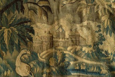 Une tapisserie Royale Aubusson, époque XVIIé siècle 