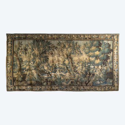 Une tapisserie Royale Aubusson, époque XVIIé siècle 