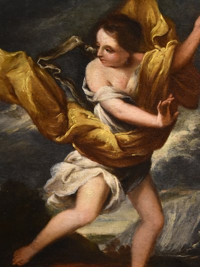 The Nymph Daphne With Cupid, Roman School 17th/18th Century