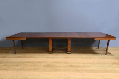 Mahogany 6 to 18 place settings table, Art Deco - 1920